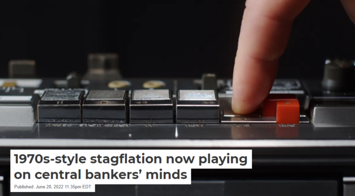 1970s-style stagflation now playing on central bankers’ minds