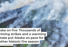 Alaska on fire: Thousands of lightning strikes and a warming climate put Alaska on pace for another historic fire season