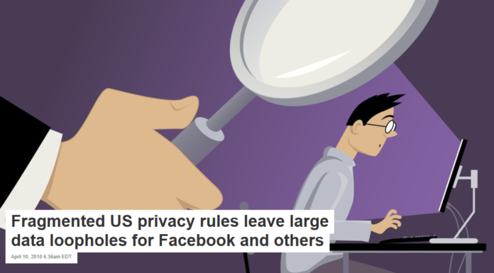 Fragmented US privacy rules leave large data loopholes for Facebook and others