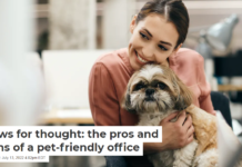 Paws for thought: the pros and cons of a pet-friendly office