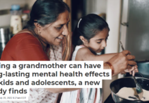 Losing a grandmother can have long-lasting mental health effects for kids and adolescents, a new study finds