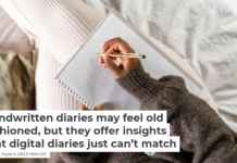 Handwritten diaries may feel old fashioned, but they offer insights that digital diaries just can’t match