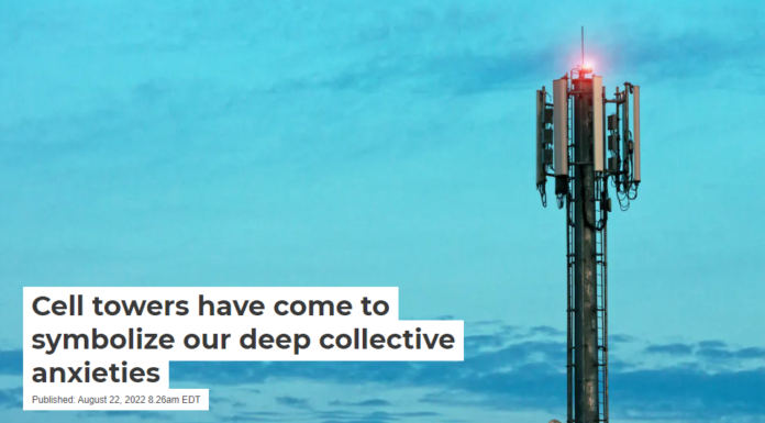 Cell towers have come to symbolize our deep collective anxieties