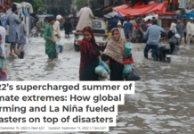 2022’s supercharged summer of climate extremes: How global warming and La Niña fueled disasters on top of disasters