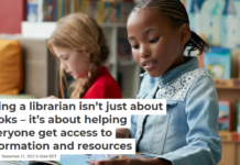 Being a librarian isn’t just about books – it’s about helping everyone get access to information and resources
