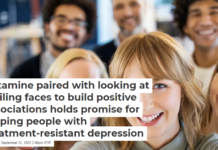 Ketamine paired with looking at smiling faces to build positive associations holds promise for helping people with treatment-resistant depression