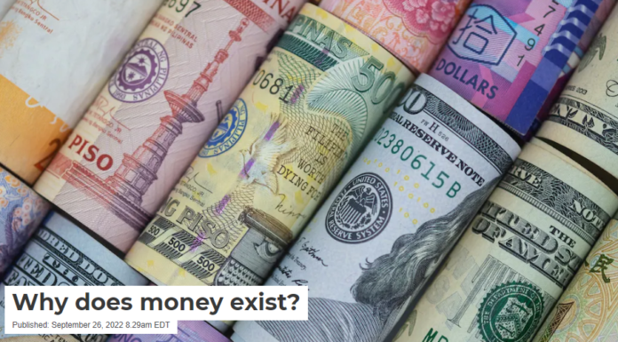 Why does money exist?