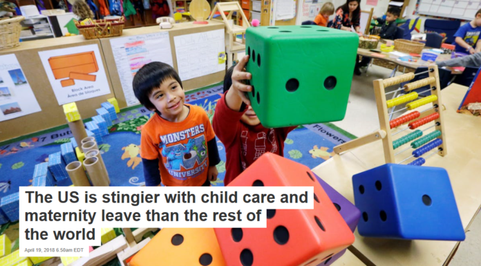 The US is stingier with child care and maternity leave than the rest of the world
