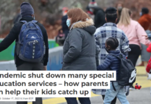 Pandemic shut down many special education services – how parents can help their kids catch up