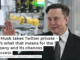 Elon Musk takes Twitter private – here’s what that means for the company and its chances of success