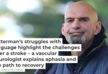 Fetterman’s struggles with language highlight the challenges after a stroke – a vascular neurologist explains aphasia and the path to recovery