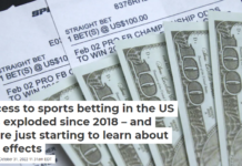 Access to sports betting in the US has exploded since 2018 – and we’re just starting to learn about the effects