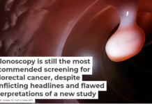 Colonoscopy is still the most recommended screening for colorectal cancer, despite conflicting headlines and flawed interpretations of a new study