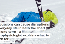 Concussions can cause disruptions to everyday life in both the short and long term – a neurophysiologist explains what to watch for