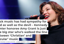 Rock music has had sympathy for God as well as the devil – Kennedy Center honoree Amy Grant is just one big star who’s walked the line between ‘Christian’ and ‘secular’ music