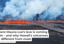 Where Mauna Loa’s lava is coming from – and why Hawaii’s volcanoes are different from most