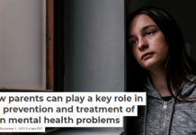How parents can play a key role in the prevention and treatment of teen mental health problems
