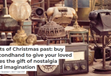 Gifts of Christmas past: buy secondhand to give your loved ones the gift of nostalgia and imagination