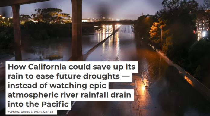 How California could save up its rain to ease future droughts — instead of watching epic atmospheric river rainfall drain into the Pacific
