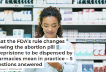 What the FDA’s rule changes allowing the abortion pill mifepristone to be dispensed by pharmacies mean in practice – 5 questions answered