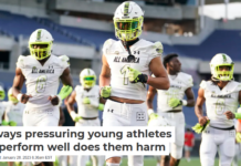 5 ways pressuring young athletes to perform well does them harm