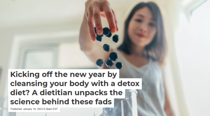 Kicking off the new year by cleansing your body with a detox diet? A dietitian unpacks the science behind these fads