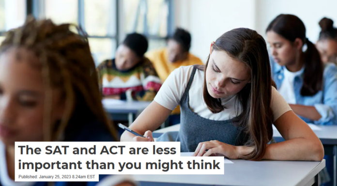 The SAT and ACT are less important than you might think