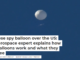 Chinese spy balloon over the US: An aerospace expert explains how the balloons work and what they can see