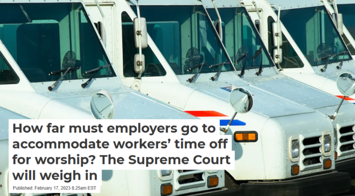 How far must employers go to accommodate workers’ time off for worship? The Supreme Court will weigh in