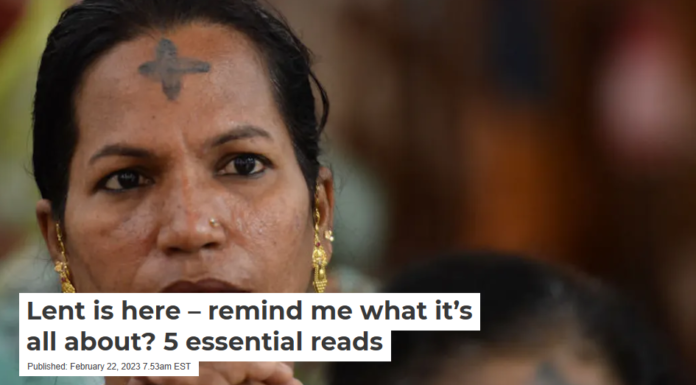 Lent is here – remind me what it’s all about? 5 essential reads