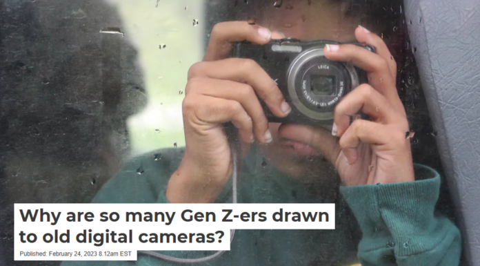 Why are so many Gen Z-ers drawn to old digital cameras?