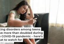 Eating disorders among teens have more than doubled during the COVID-19 pandemic – here’s what to watch for