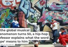 As the global musical phenomenon turns 50, a hip-hop professor explains what the word ‘dope’ means to him