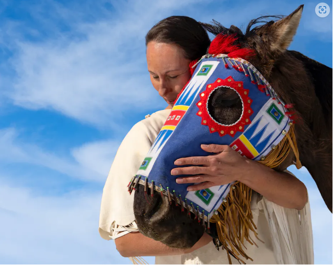 Horses are an active part of life for the Lakota and many other Plains nations today. Jacquelyn Córdova/Northern Vision Productions
