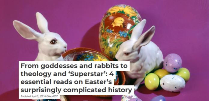 How did commemorating the Resurrection get tangled up with rabbits and eggs? H. Armstrong Roberts/ClassicStock/Getty Images