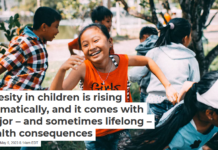Obesity in children is rising dramatically, and it comes with major – and sometimes lifelong – health consequences