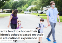 Parents tend to choose their children’s schools based on their own educational experience