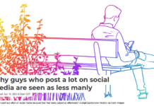 Why guys who post a lot on social media are seen as less manly