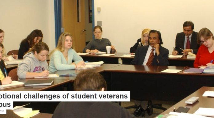 The emotional challenges of student veterans on campus
