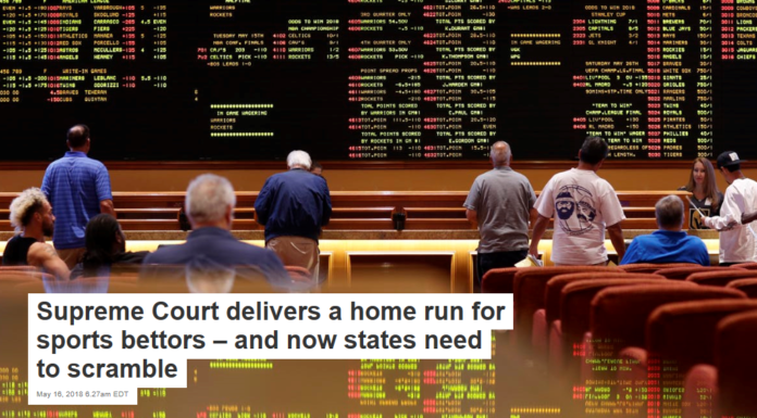 Supreme Court delivers a home run for sports bettors – and now states need to scramble