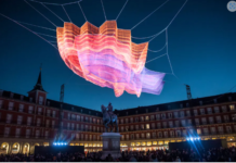A sculptor of wind explains how to make fiber dance far above city streets