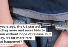 40 years ago, the US started sending more and more kids to prison without hope of release, but today, it’s far more rare – what happened?