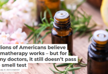 Millions of Americans believe aromatherapy works – but for many doctors, it still doesn’t pass the smell test