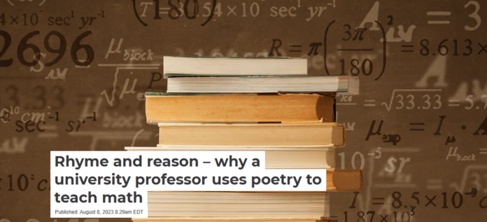 Math problems take on new meaning in this class that combines rhymes and verse with math instruction. ra2studio via Getty Images