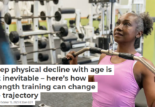 Steep physical decline with age is not inevitable – here’s how strength training can change the trajectory