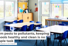 From pests to pollutants, keeping schools healthy and clean is no simple task