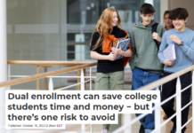 Dual enrollment can save college students time and money − but there’s one risk to avoid