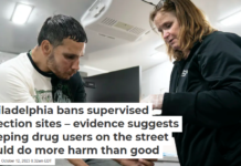 Philadelphia bans supervised injection sites – evidence suggests keeping drug users on the street could do more harm than good
