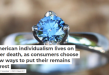 American individualism lives on after death, as consumers choose new ways to put their remains to rest
