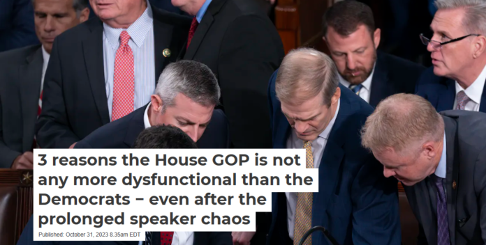 Tabulating votes during one of the many ballots held by House Republicans to choose a speaker. AP Photo/J. Scott Applewhite, File